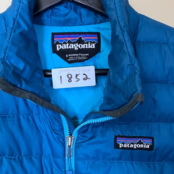 Patagonia 800 Fill Down Sweater Puffer Jacket - Women's Size S - Blue - Picture 2 of 13